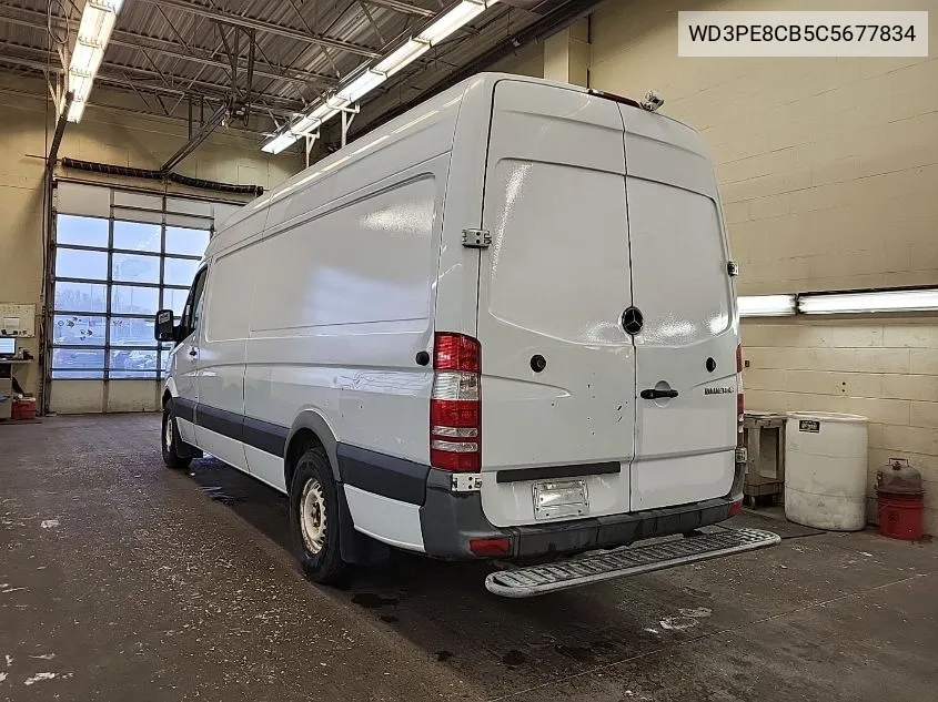 2012 Mercedes-Benz Sprinter 2500 VIN: WD3PE8CB5C5677834 Lot: 40875856