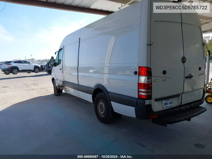 2013 Mercedes-Benz Sprinter 2500 High Roof VIN: WD3PE8CC5D5785722 Lot: 40695087