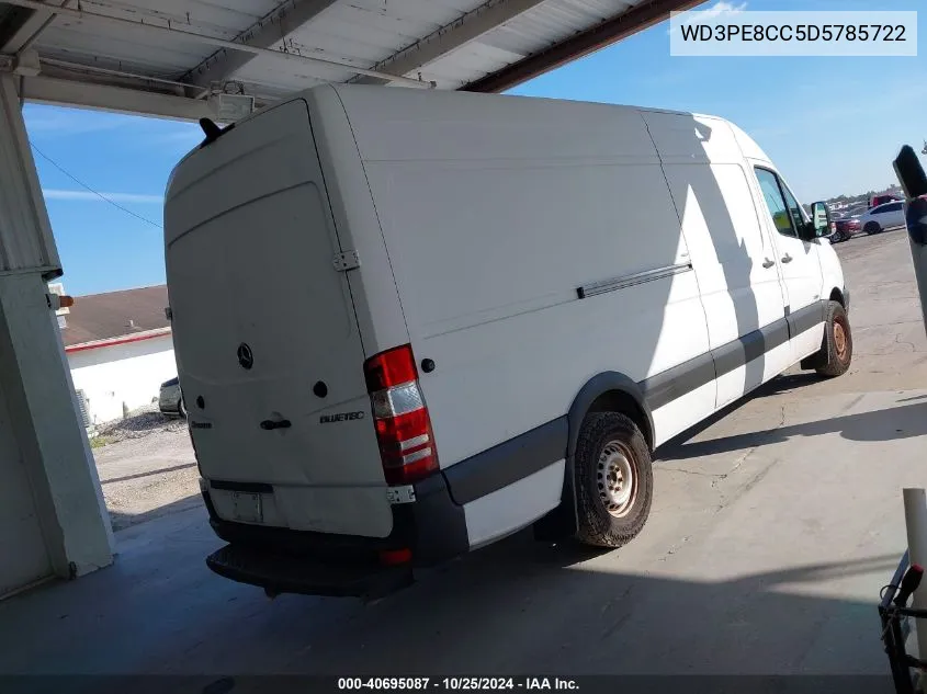 2013 Mercedes-Benz Sprinter 2500 High Roof VIN: WD3PE8CC5D5785722 Lot: 40695087