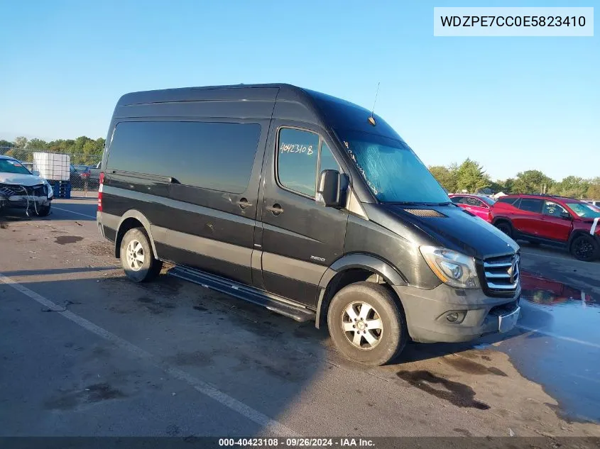 2014 Mercedes-Benz Sprinter 2500 Normal Roof VIN: WDZPE7CC0E5823410 Lot: 40423108