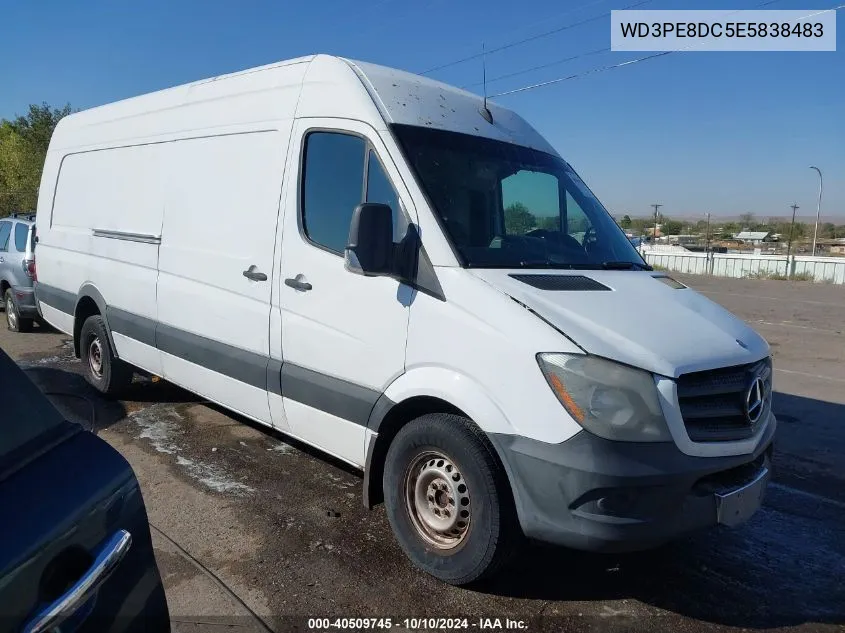 2014 Mercedes-Benz Sprinter 2500 High Roof VIN: WD3PE8DC5E5838483 Lot: 40509745