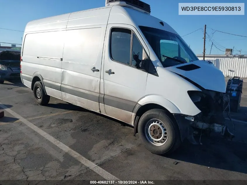 2014 Mercedes-Benz Sprinter 2500 High Roof VIN: WD3PE8CC9E5930813 Lot: 40682137