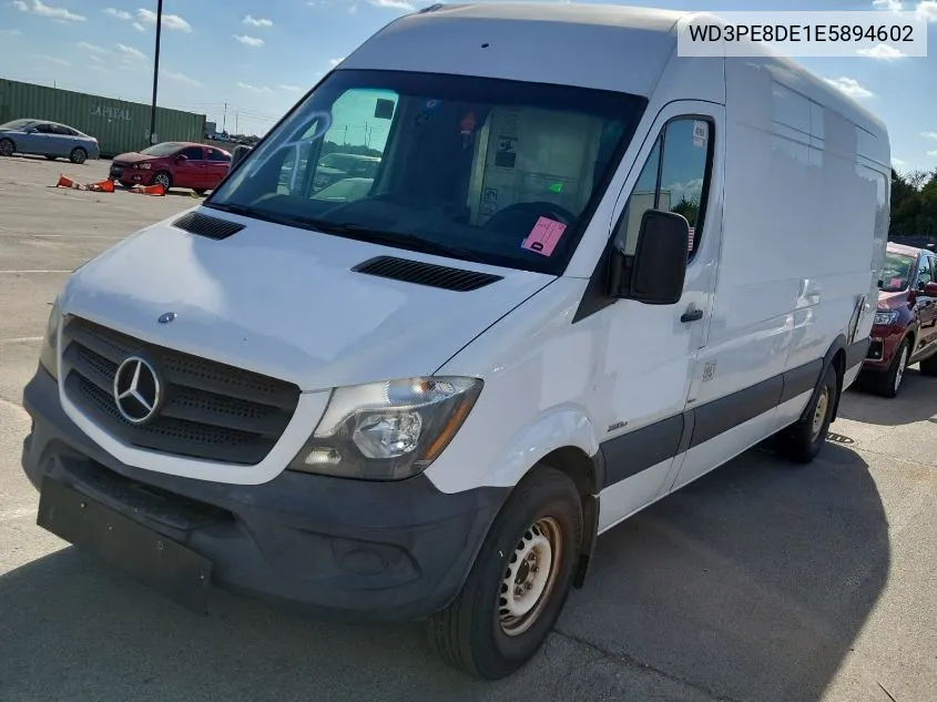 2014 Mercedes-Benz Sprinter 2500 VIN: WD3PE8DE1E5894602 Lot: 40715450