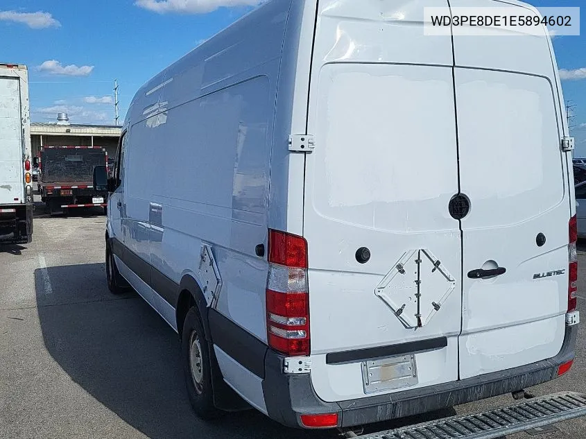 2014 Mercedes-Benz Sprinter 2500 VIN: WD3PE8DE1E5894602 Lot: 40715450