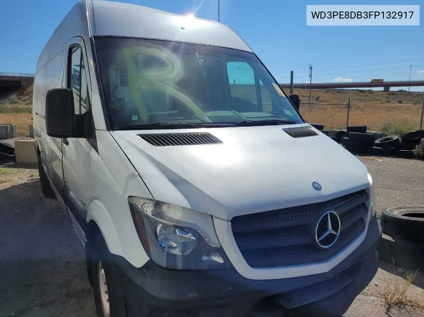 2015 Mercedes-Benz Sprinter 2500 VIN: WD3PE8DB3FP132917 Lot: 40353498