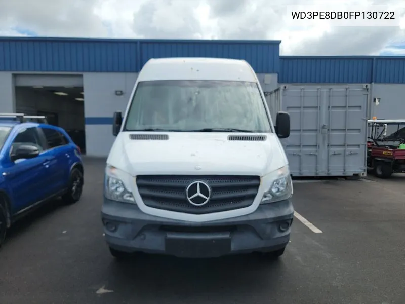 2015 Mercedes-Benz Sprinter 2500 VIN: WD3PE8DB0FP130722 Lot: 40363487