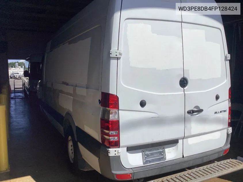 2015 Mercedes-Benz Sprinter 2500 VIN: WD3PE8DB4FP128424 Lot: 40379416