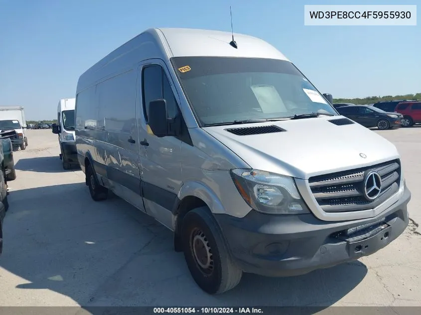 2015 Mercedes-Benz Sprinter 2500 High Roof VIN: WD3PE8CC4F5955930 Lot: 40551054