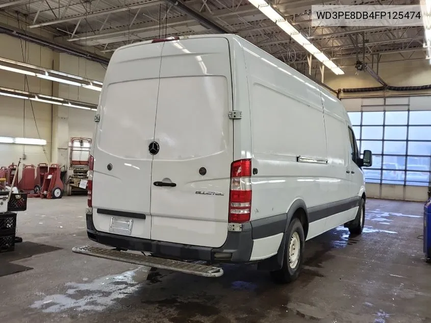 2015 Mercedes-Benz Sprinter 2500 VIN: WD3PE8DB4FP125474 Lot: 40804743