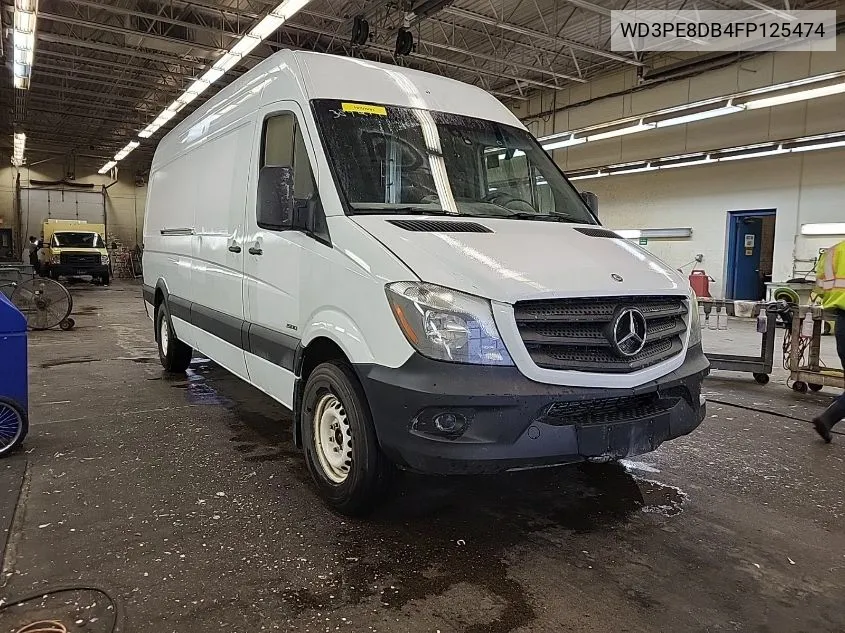 2015 Mercedes-Benz Sprinter 2500 VIN: WD3PE8DB4FP125474 Lot: 40804743