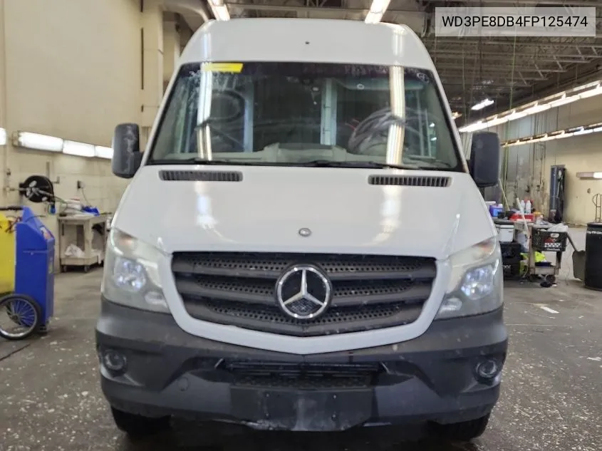 2015 Mercedes-Benz Sprinter 2500 VIN: WD3PE8DB4FP125474 Lot: 40804743