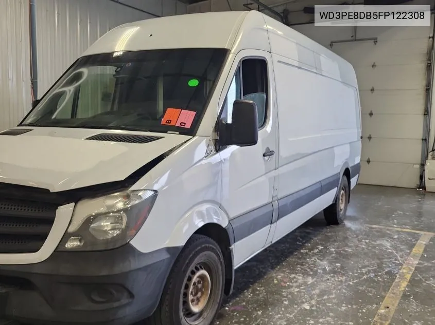 2015 Mercedes-Benz Sprinter 2500 High Roof VIN: WD3PE8DB5FP122308 Lot: 40893990