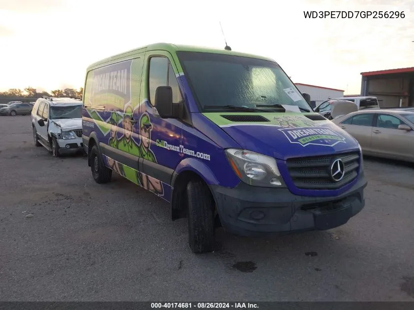 2016 Mercedes-Benz Sprinter 2500 Normal Roof VIN: WD3PE7DD7GP256296 Lot: 40174681