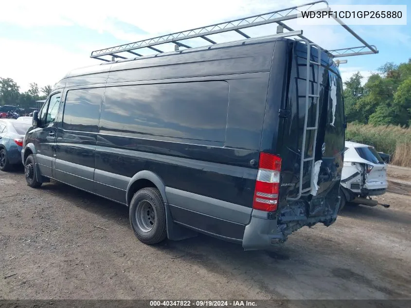 2016 Mercedes-Benz Sprinter 3500 High Roof VIN: WD3PF1CD1GP265880 Lot: 40347822