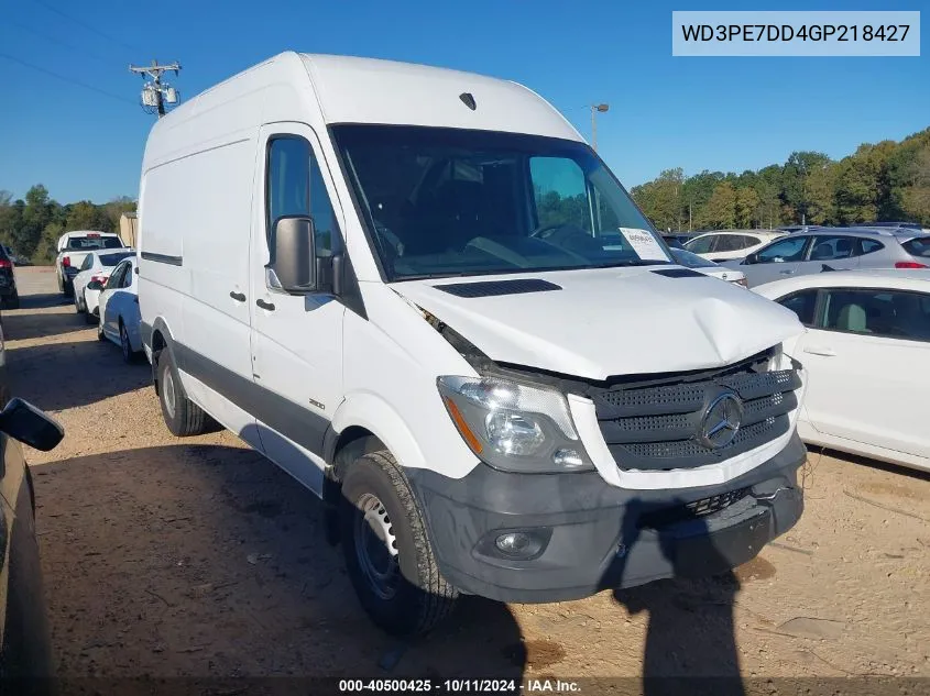 WD3PE7DD4GP218427 2016 Mercedes-Benz Sprinter 2500 Normal Roof