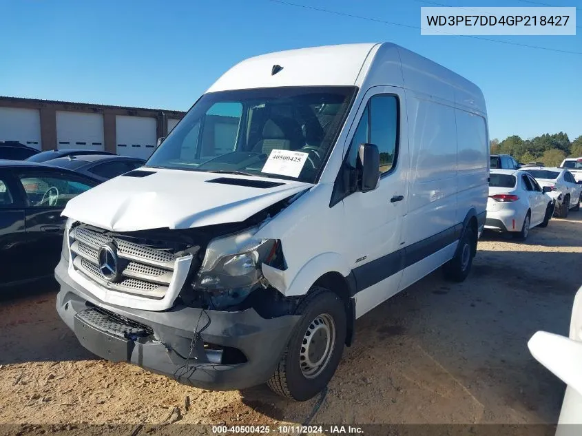 WD3PE7DD4GP218427 2016 Mercedes-Benz Sprinter 2500 Normal Roof