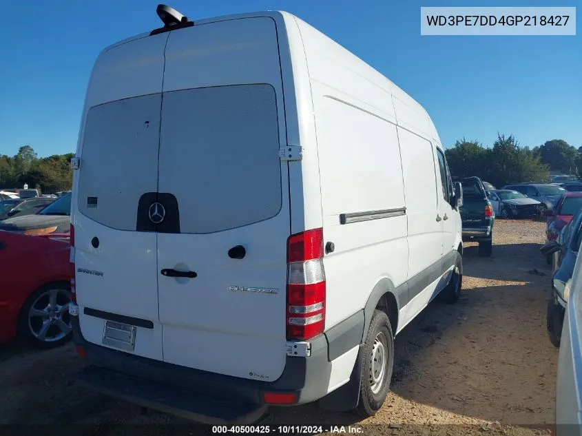 WD3PE7DD4GP218427 2016 Mercedes-Benz Sprinter 2500 Normal Roof