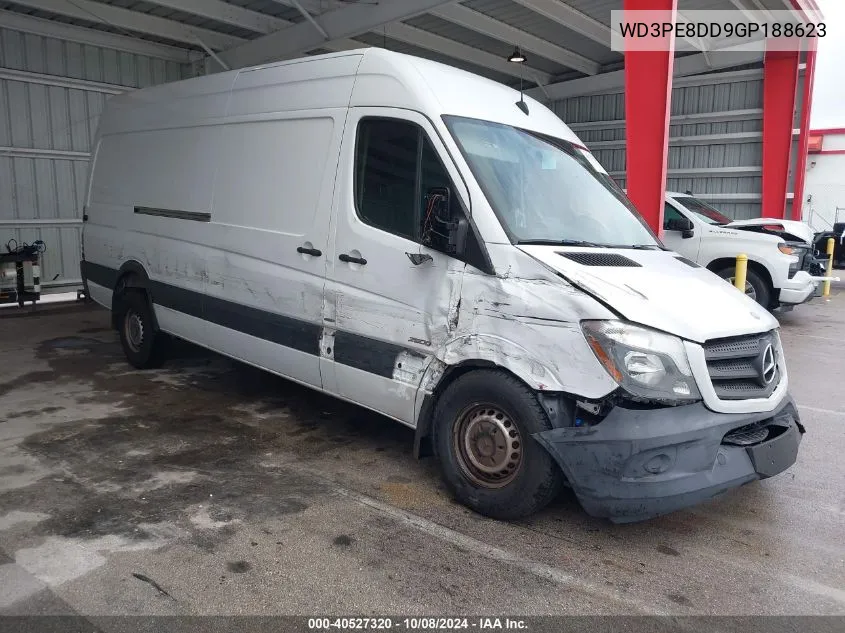 2016 Mercedes-Benz Sprinter 2500 VIN: WD3PE8DD9GP188623 Lot: 40527320