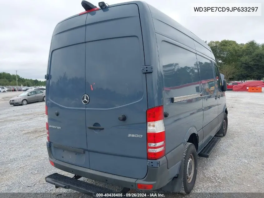 WD3PE7CD9JP633297 2018 Mercedes-Benz Sprinter 2500 Standard Roof V6