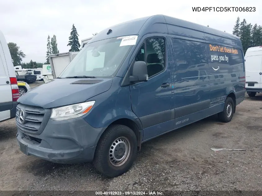 WD4PF1CD5KT006823 2019 Mercedes-Benz Sprinter 2500 High Roof V6