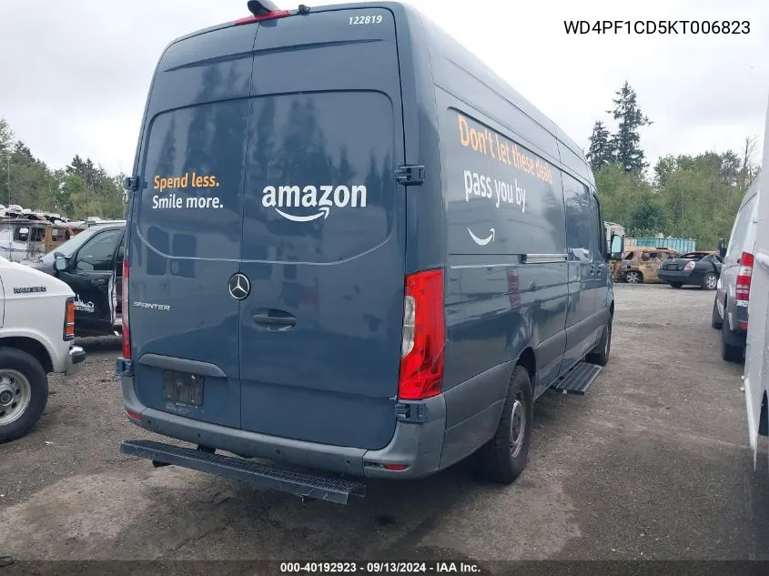 WD4PF1CD5KT006823 2019 Mercedes-Benz Sprinter 2500 High Roof V6