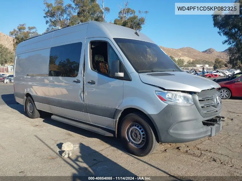 2019 Mercedes-Benz Sprinter 2500 High Roof V6 VIN: WD4PF1CD5KP082325 Lot: 40854085