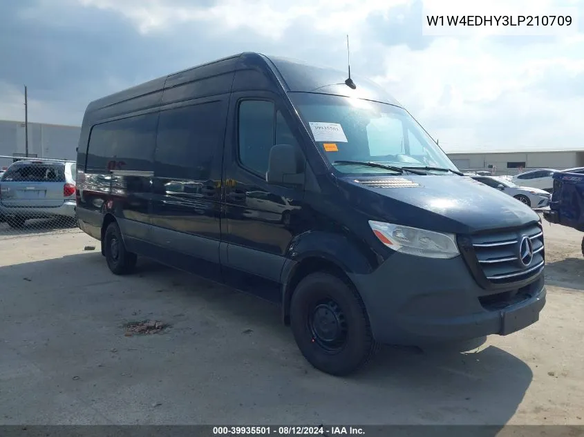 2020 Mercedes-Benz Sprinter 2500 High Roof V6 VIN: W1W4EDHY3LP210709 Lot: 39935501