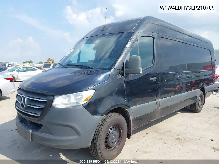 2020 Mercedes-Benz Sprinter 2500 High Roof V6 VIN: W1W4EDHY3LP210709 Lot: 39935501