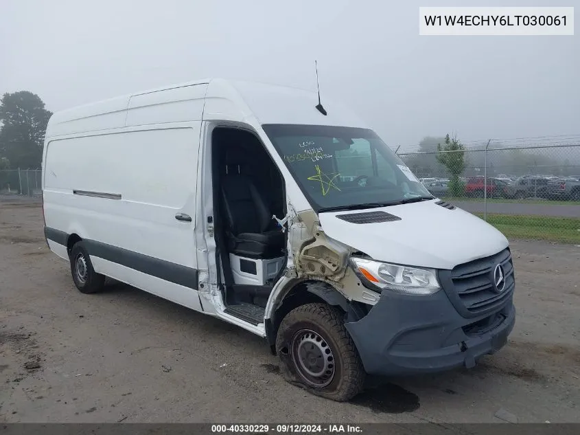 2020 Mercedes-Benz Sprinter 2500 High Roof V6 VIN: W1W4ECHY6LT030061 Lot: 40330229