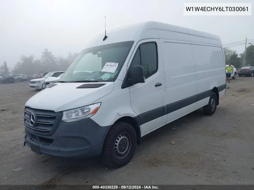 2020 Mercedes-Benz Sprinter 2500 High Roof V6 VIN: W1W4ECHY6LT030061 Lot: 40330229