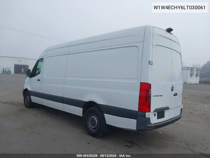 2020 Mercedes-Benz Sprinter 2500 High Roof V6 VIN: W1W4ECHY6LT030061 Lot: 40330229