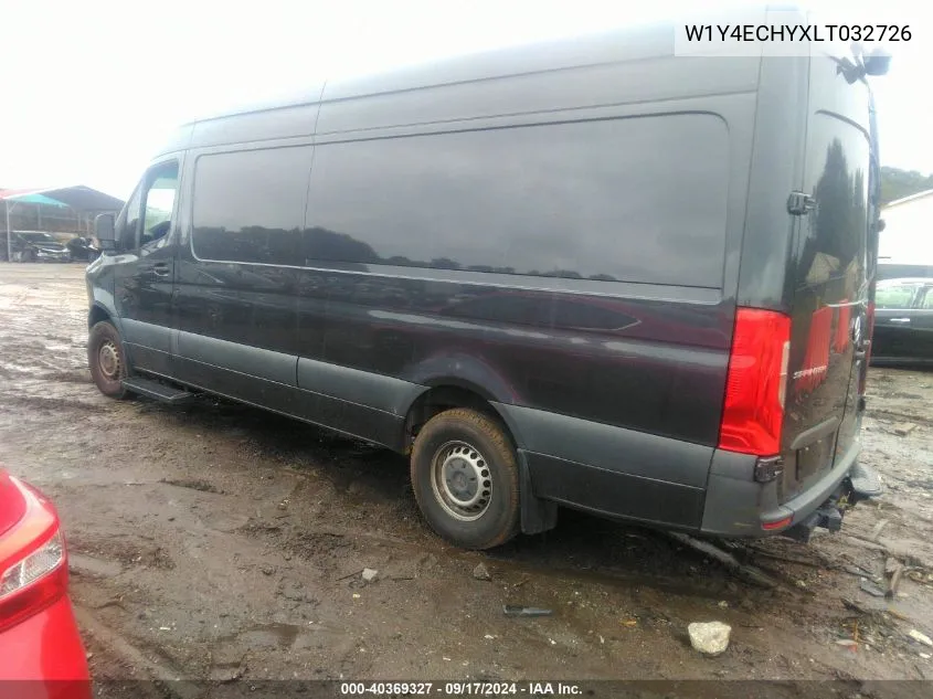 W1Y4ECHYXLT032726 2020 Mercedes-Benz Sprinter 2500 High Roof V6