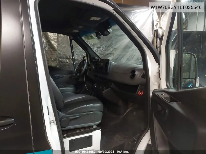 2020 Mercedes-Benz Sprinter 1500 Standard Roof I4 VIN: W1W70BGY1LT035546 Lot: 40465062