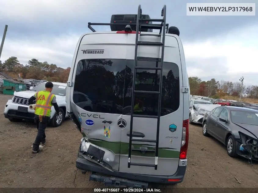 2020 Mercedes-Benz Sprinter 2500 Standard Roof V6 VIN: W1W4EBVY2LP317968 Lot: 40715687