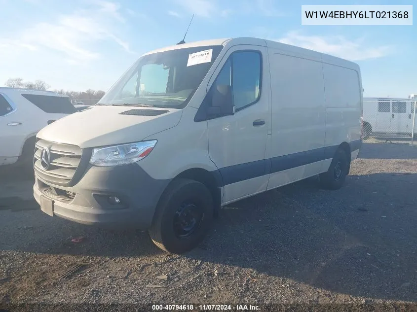 2020 Mercedes-Benz Sprinter 2500 Standard Roof V6 VIN: W1W4EBHY6LT021368 Lot: 40794618