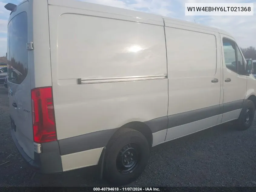 2020 Mercedes-Benz Sprinter 2500 Standard Roof V6 VIN: W1W4EBHY6LT021368 Lot: 40794618