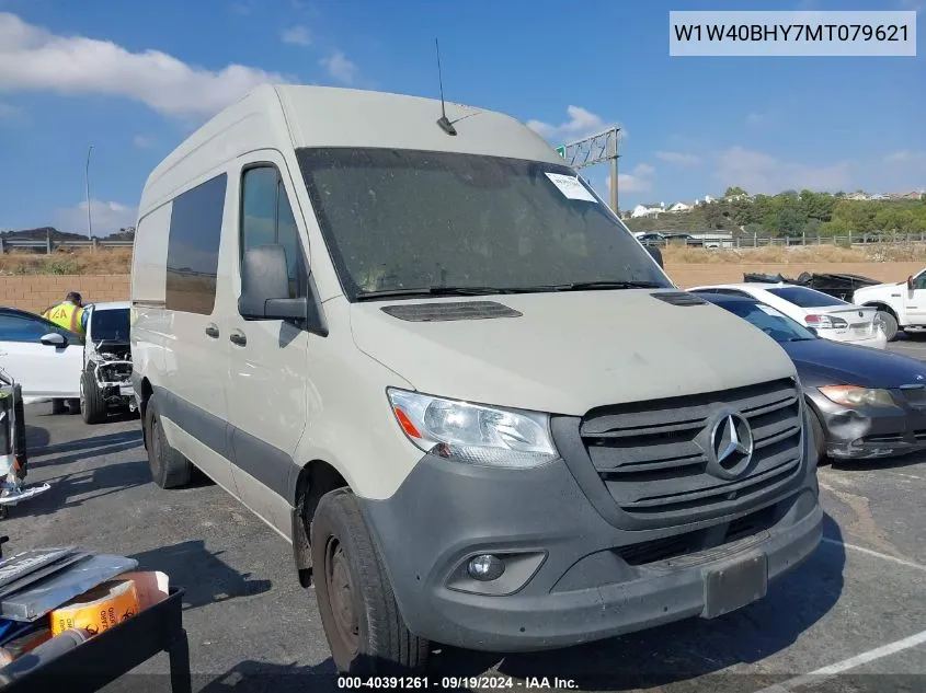 2021 Mercedes-Benz Sprinter 2500 Standard Roof I4 VIN: W1W40BHY7MT079621 Lot: 40391261