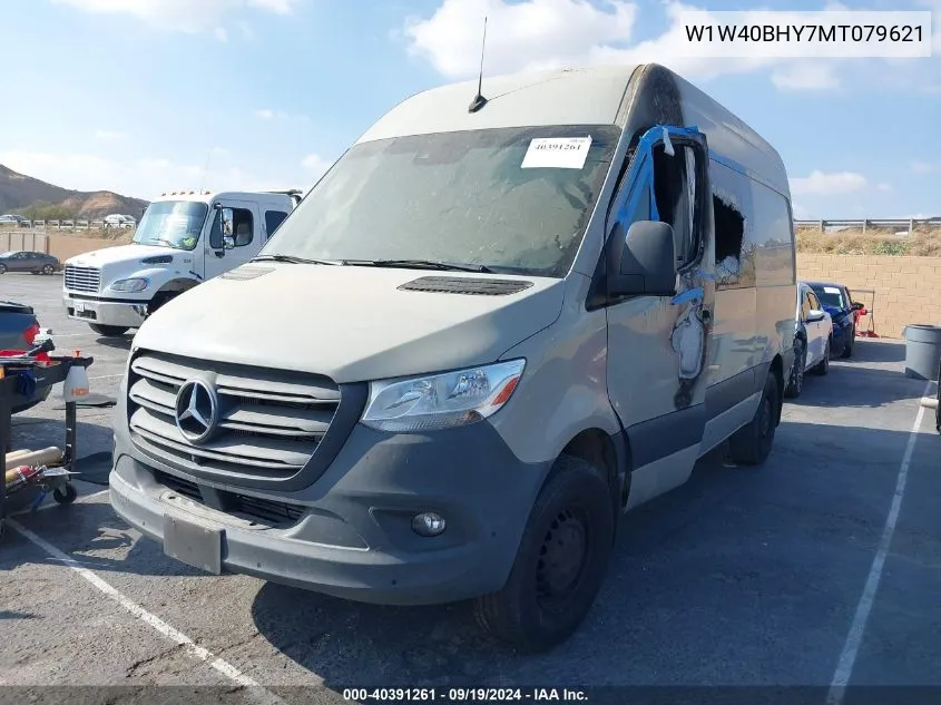 2021 Mercedes-Benz Sprinter 2500 Standard Roof I4 VIN: W1W40BHY7MT079621 Lot: 40391261