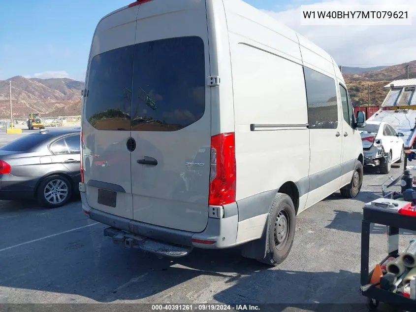 2021 Mercedes-Benz Sprinter 2500 Standard Roof I4 VIN: W1W40BHY7MT079621 Lot: 40391261