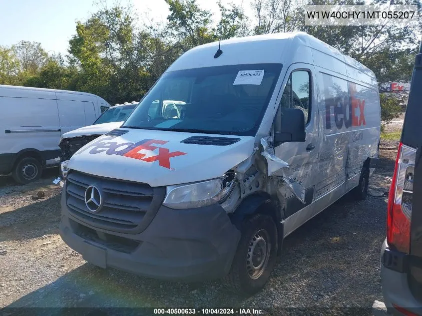 2021 Mercedes-Benz Sprinter 2500 VIN: W1W40CHY1MT055207 Lot: 40500633