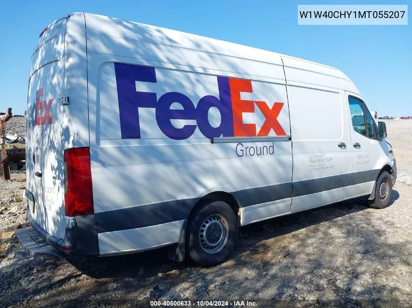 2021 Mercedes-Benz Sprinter 2500 VIN: W1W40CHY1MT055207 Lot: 40500633