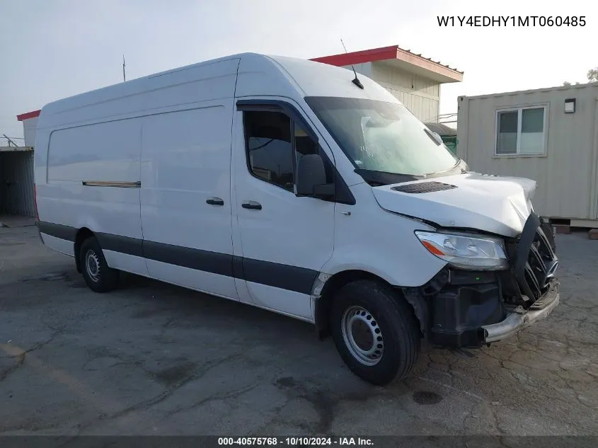 2021 Mercedes-Benz Sprinter 2500 High Roof V6 VIN: W1Y4EDHY1MT060485 Lot: 40575768