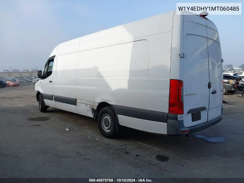 2021 Mercedes-Benz Sprinter 2500 High Roof V6 VIN: W1Y4EDHY1MT060485 Lot: 40575768