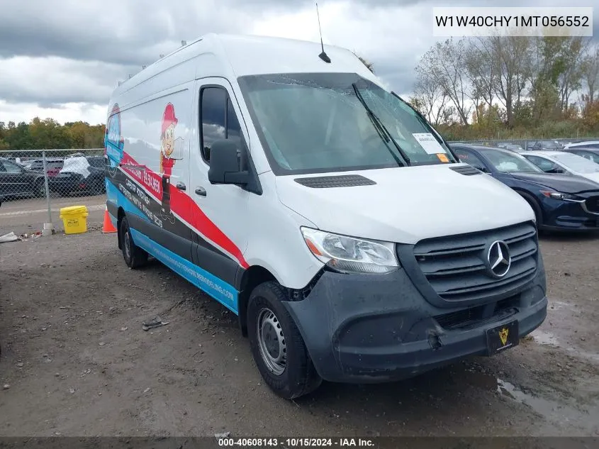 2021 Mercedes-Benz Sprinter 2500 High Roof I4 VIN: W1W40CHY1MT056552 Lot: 40608143