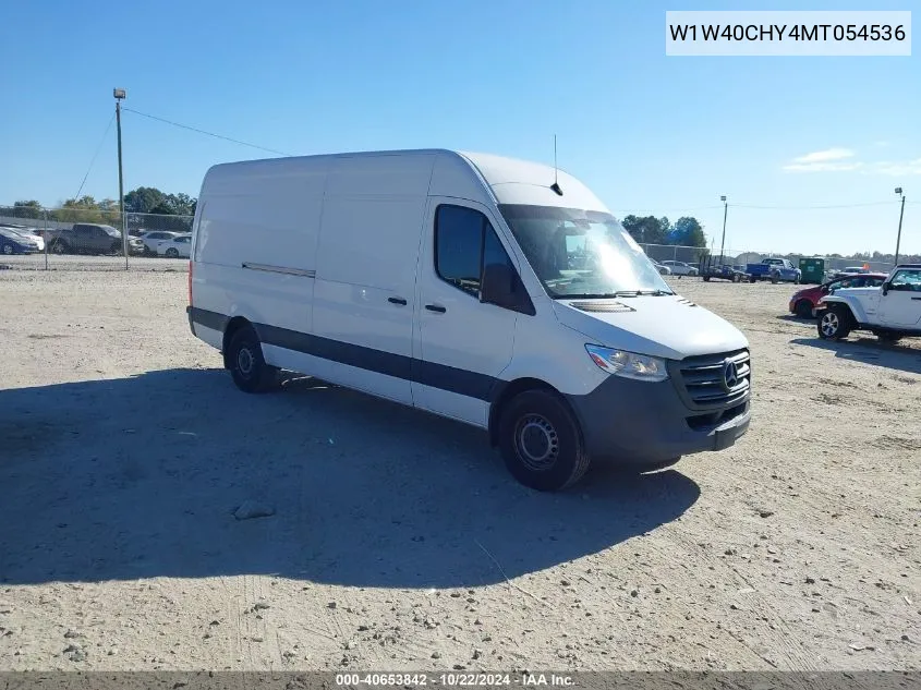 2021 Mercedes-Benz Sprinter 2500 High Roof I4 VIN: W1W40CHY4MT054536 Lot: 40653842