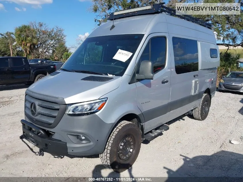 2021 Mercedes-Benz Sprinter 2500 Standard Roof V6 VIN: W1W4EBVY1MT080642 Lot: 40767252