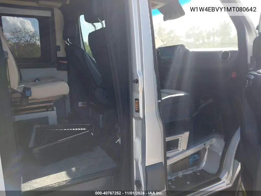 2021 Mercedes-Benz Sprinter 2500 Standard Roof V6 VIN: W1W4EBVY1MT080642 Lot: 40767252