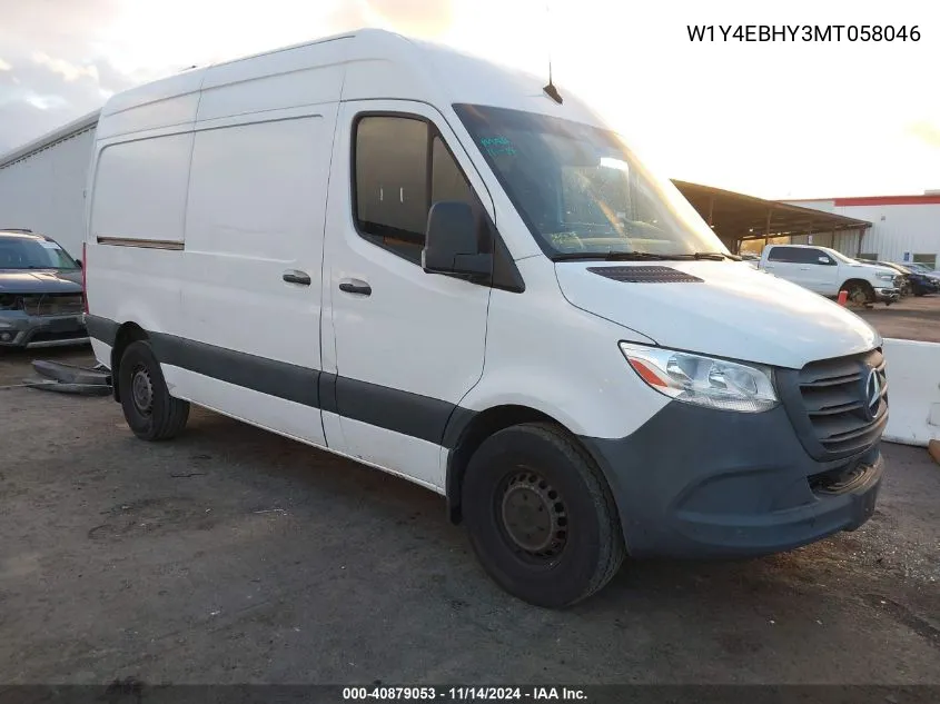 2021 Mercedes-Benz Sprinter 2500 Standard Roof V6 VIN: W1Y4EBHY3MT058046 Lot: 40879053