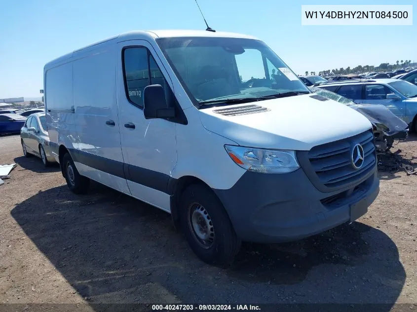 2022 Mercedes-Benz Sprinter 2500 Standard Roof I4 Diesel VIN: W1Y4DBHY2NT084500 Lot: 40247203