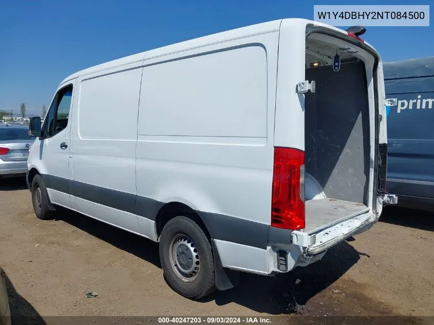 2022 Mercedes-Benz Sprinter 2500 Standard Roof I4 Diesel VIN: W1Y4DBHY2NT084500 Lot: 40247203